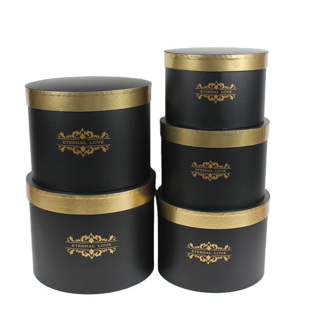 Luxury Round Box Set of 5