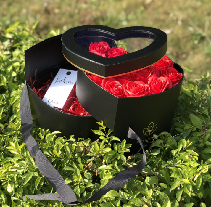 Two Tier Heart Box